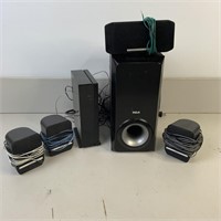 RCA Subwoofer & Speakers RTD315W, Samsung