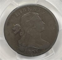 1805 Draped Bust Large Cent S-268 PCGS VF30