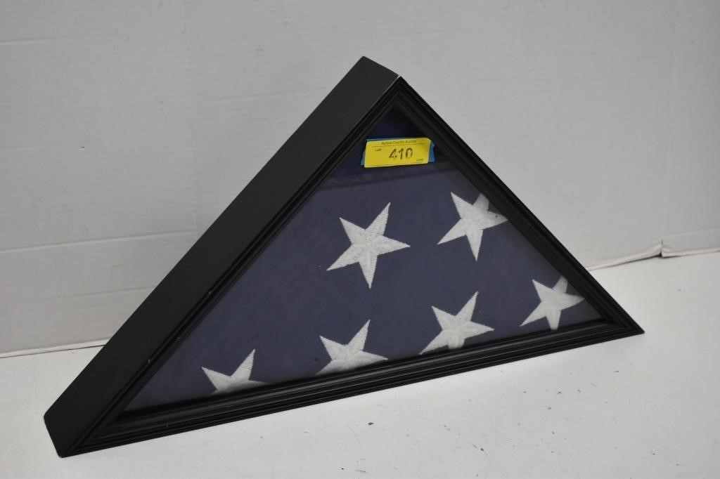 American Flag in Presentation Display Box