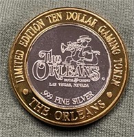 .999 Silver The Orleans Casino Gaming Token