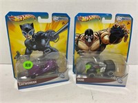 DC universe, Catwoman and Bane hot wheel premium