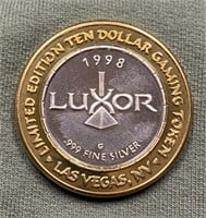 .999 Silver Luxor Casino Gaming Token