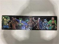 10 embossed Batman 10 x 30 sign