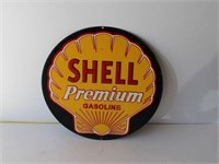 Metal Shell Sign 11" Round