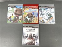 Set Of 4 Ps3 Games - Little Big Planet, Little