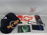 Chevrolet memorabilia tablets stopwatch race rock