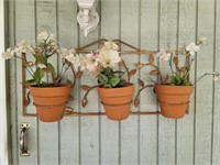 Outdoor Wall Decoration Flower Pots