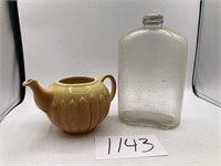 Vintage Pottery Pitcher #391, Water Bottle