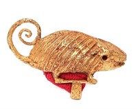 Ashanti Royal Chameleon " Mpetea " Chief's Ring
