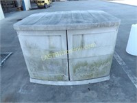 LARGE POLY OUTDOOR STORAGE BOX
