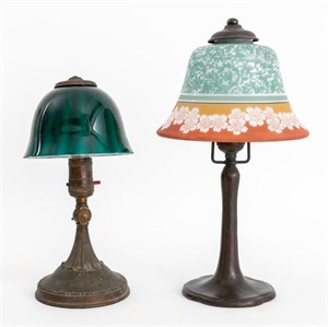 H.G. McFaddin & Co. Emeralite & Bellova Lamps, 2