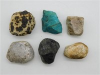 MIXED LOT ROCK STONE LAPIDARY SPECIMEN