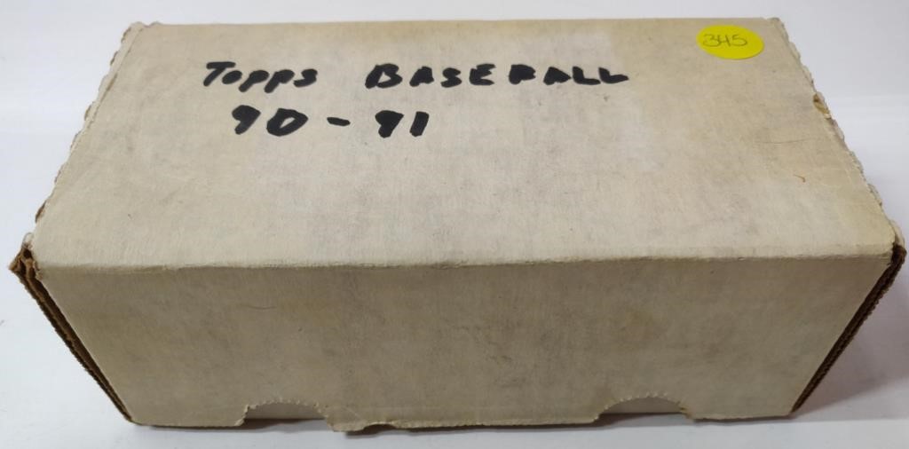 1990-91 Topps Baseball Cards