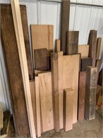 Selection of hardwoods