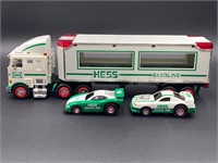1997 Hess Truck With Race Cars