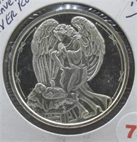 2001 One Troy Ounce Silver Personal Engraved