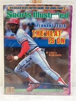 Ozzie Smith Signed issue of 1985 Sports