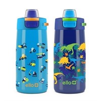 2pk Colby Kids' 12oz Water Bottles - Ello