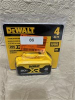 Dewalt 4AH lithium ion battery