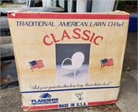 Traditional American Lawn Chair - new in box