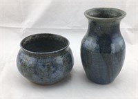 Ceramic Vase and Bowl