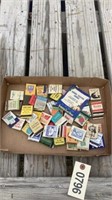 Old Match Books w/ Advertising