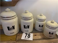 Hall Silhouette Canister Set (Kitchen)