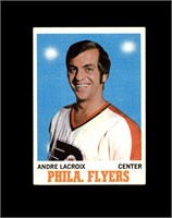 1970 Topps #84 Andre Lacroix EX to EX-MT+