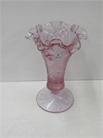 Fenton Vase, pink