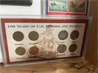 100 YEARS OF PENNIES AND NICKLES