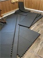 Foam rubber flooring