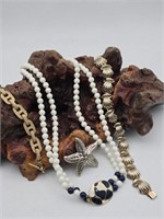 Costume Jewelry Necklaces- Brookraft, Givenchy +