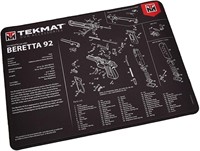 TekMat Beretta 92 ,Premium Gun Cleaning Mat 15x20