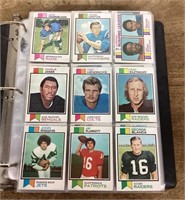 1973 Topps football --partial set