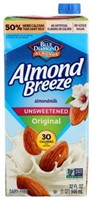 O368 Almond Breeze Unsweetened Almond Milk