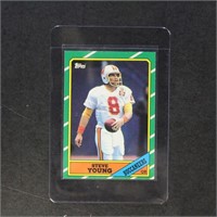 Steve Young Rookie 1986 Topps #374 Football card,