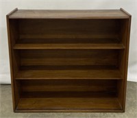 (F) Vintage Wooden Bookshelf: 14 x 42 x 38 Inches