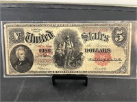 1907 $5 Large Note