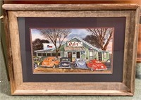 George Boutwell Artist Signed Texas “Riley’s”