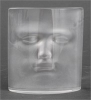 Roy Adzak for Daum "David" Art Glass Sculpture
