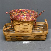 (2) Longaberger Baskets