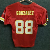 Tony Gonzalez,Chiefs,Reebok,Jersey,Size M