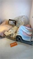 Baby Clothing & Blanket Lot