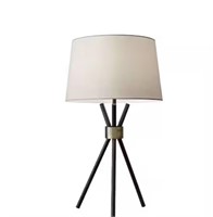 Adesso Benson 25 in. Black Table Lamp
13