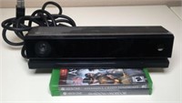 Xbox One Kinect & Two Games