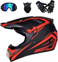 Off-Road Motocross Helmet Set