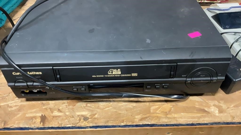 VCR player VHS
