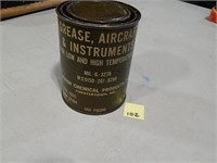 Aircraft Grease Empty Can