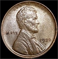 1920-S Wheat Cent UNCIRCULATED