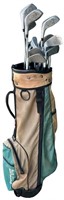 Golf Bag with Clubs